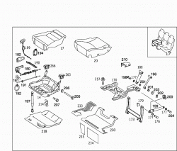 REAR SEAT CUSHION,REAR BACKREST 2