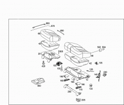 REAR SEAT CUSHION,REAR BACKREST 1