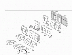 REAR SEAT BENCH SPLIT (1/3:2/3) 1