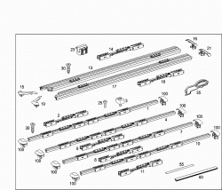 SEAT MOUNTING RAIL 1