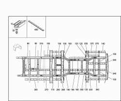 SEAT MOUNTING RAIL FOR AROBUS 1