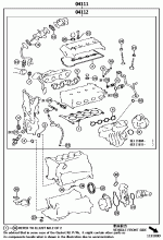 ENGINE OVERHAUL GASKET KIT 1