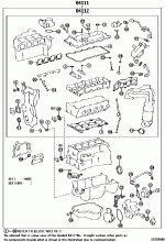 ENGINE OVERHAUL GASKET KIT 1