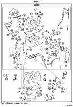 ENGINE OVERHAUL GASKET KIT 1