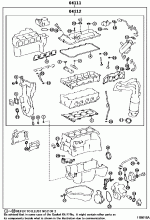 ENGINE OVERHAUL GASKET KIT 1