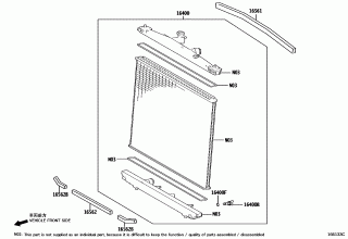 RADIATOR & WATER OUTLET 1