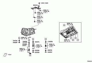 VALVE BODY & OIL STRAINER (ATM) 1