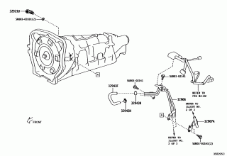 OIL COOLER & TUBE (ATM) 1