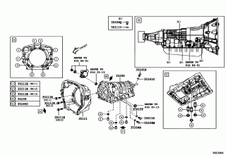 TRANSMISSION CASE & OIL PAN (ATM) 2