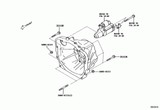 TRANSMISSION CASE & OIL PAN (ATM) 3