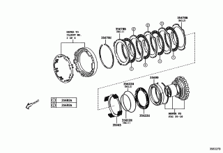 CENTER SUPPORT & PLANETARY SUN GEAR (ATM) 3