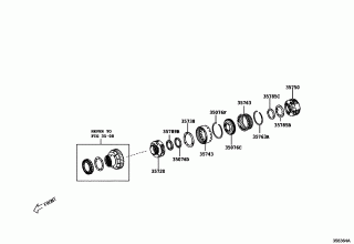 PLANETARY GEAR, REVERSE PISTON & COUNTER GEAR(ATM) 2