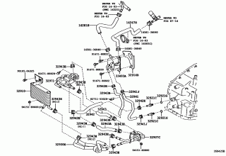 OIL COOLER & TUBE (ATM) 2