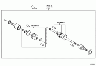 REAR AXLE SHAFT & HUB 3