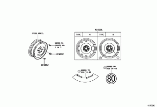 DISC WHEEL & WHEEL CAP 2