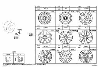 DISC WHEEL & WHEEL CAP 1