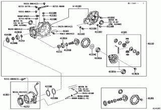 REAR AXLE HOUSING & DIFFERENTIAL 1