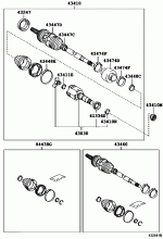 FRONT DRIVE SHAFT 1