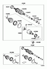 FRONT DRIVE SHAFT 1