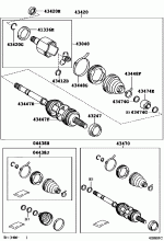 FRONT DRIVE SHAFT 2