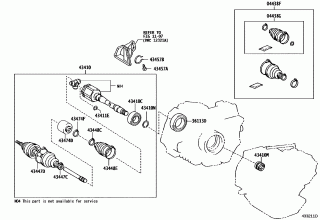 FRONT DRIVE SHAFT 1