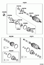 FRONT DRIVE SHAFT 2