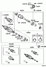 FRONT DRIVE SHAFT 1