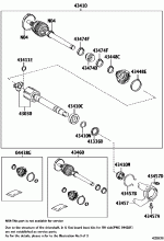 FRONT DRIVE SHAFT 3