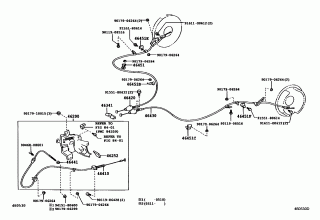 PARKING BRAKE & CABLE 2