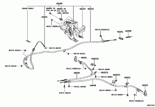 PARKING BRAKE & CABLE 1