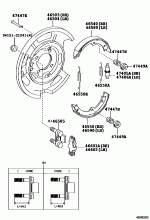 PARKING BRAKE & CABLE 2