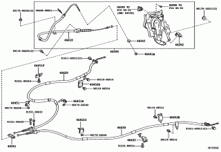 PARKING BRAKE & CABLE 1