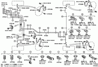 BRAKE TUBE & CLAMP 1