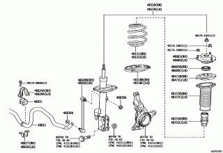 FRONT SPRING & SHOCK ABSORBER 1