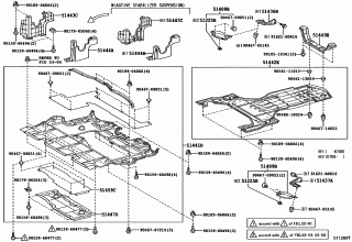 SUSPENSION CROSSMEMBER & UNDER COVER 1