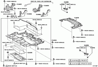 SUSPENSION CROSSMEMBER & UNDER COVER 1