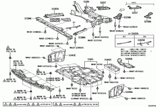 SUSPENSION CROSSMEMBER & UNDER COVER 1