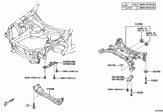 SUSPENSION CROSSMEMBER & UNDER COVER 1