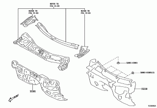 FRONT FENDER APRON & DASH PANEL 3