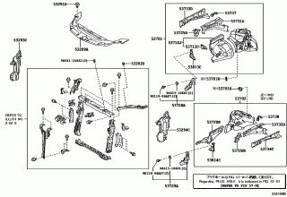 FRONT FENDER APRON & DASH PANEL 1