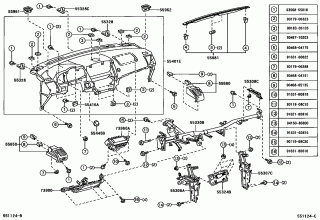 INSTRUMENT PANEL & GLOVE COMPARTMENT 1