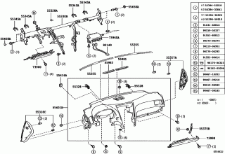 INSTRUMENT PANEL & GLOVE COMPARTMENT 1