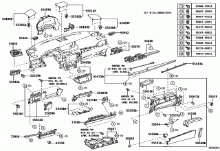 INSTRUMENT PANEL & GLOVE COMPARTMENT 2