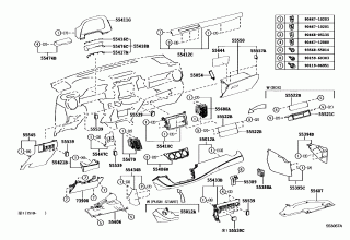 INSTRUMENT PANEL & GLOVE COMPARTMENT 1