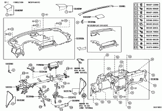 INSTRUMENT PANEL & GLOVE COMPARTMENT 2