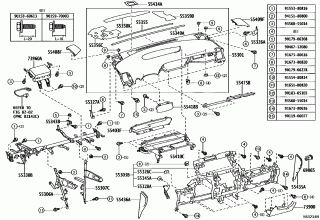 INSTRUMENT PANEL & GLOVE COMPARTMENT 1