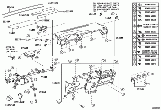 INSTRUMENT PANEL & GLOVE COMPARTMENT 2