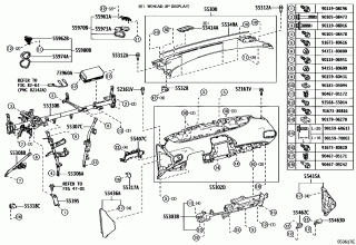 INSTRUMENT PANEL & GLOVE COMPARTMENT 1