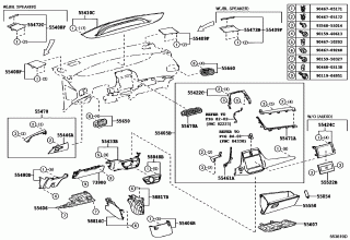 INSTRUMENT PANEL & GLOVE COMPARTMENT 2