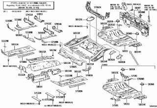 FLOOR PAN & LOWER BACK PANEL 1